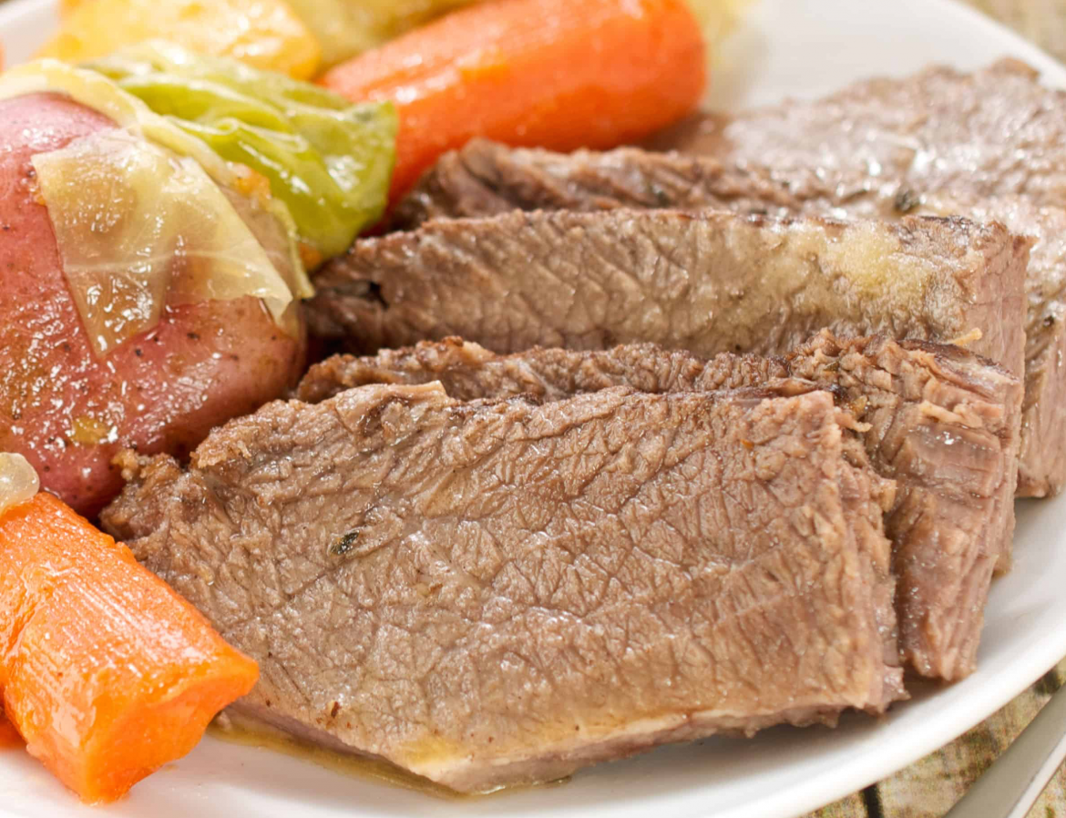 EASY BAKED CORNED BEEF AND CABBAGE Skinny Daily Recipes