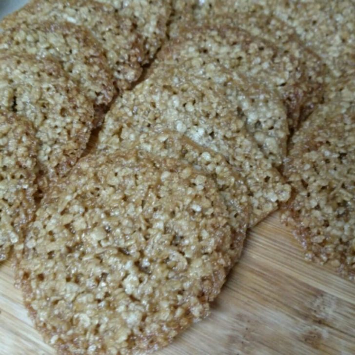 Oatmeal Lace Cookies Skinny Daily Recipes