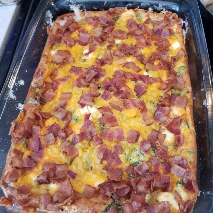 Jalapeño Popper Breakfast Casserole Skinny Daily Recipes