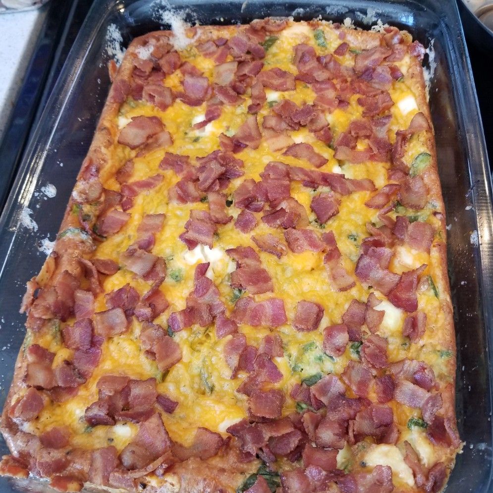 Jalapeño Popper Breakfast Casserole Skinny Daily Recipes 5095