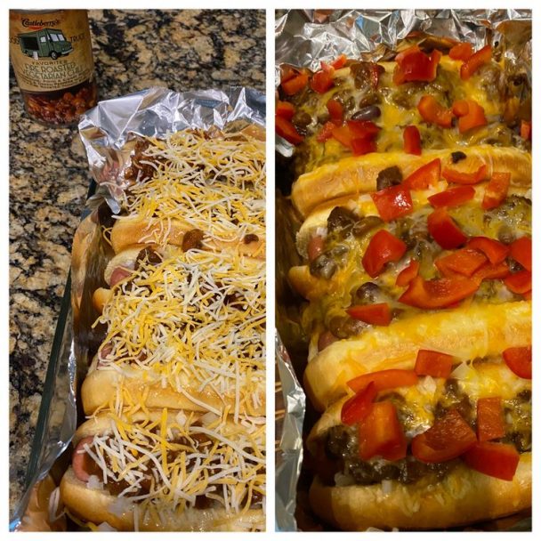 CHILI CHEESE HOT DOG BAKE Skinny Daily Recipes