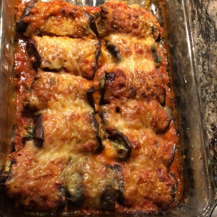SKINNY EGGPLANT ROLLATINI Skinny Daily Recipes