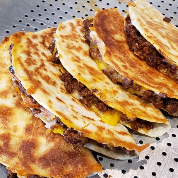 Beef and Cheese Quesadilla - Skinny Daily Recipes