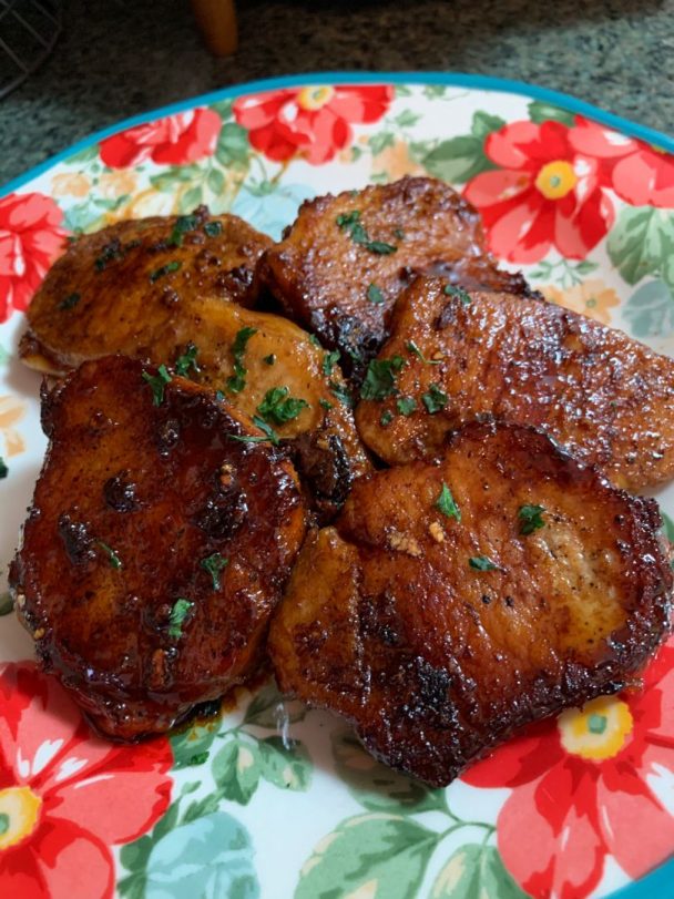 Honey Garlic Boneless Chops That Will Never Be Boring - Skinny Daily ...